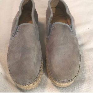 Blue Suede Espadrille Sam Edelman Slip-Ons